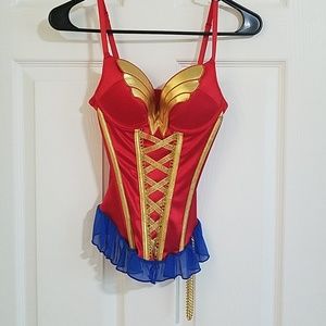 Wonder Woman corsette costume